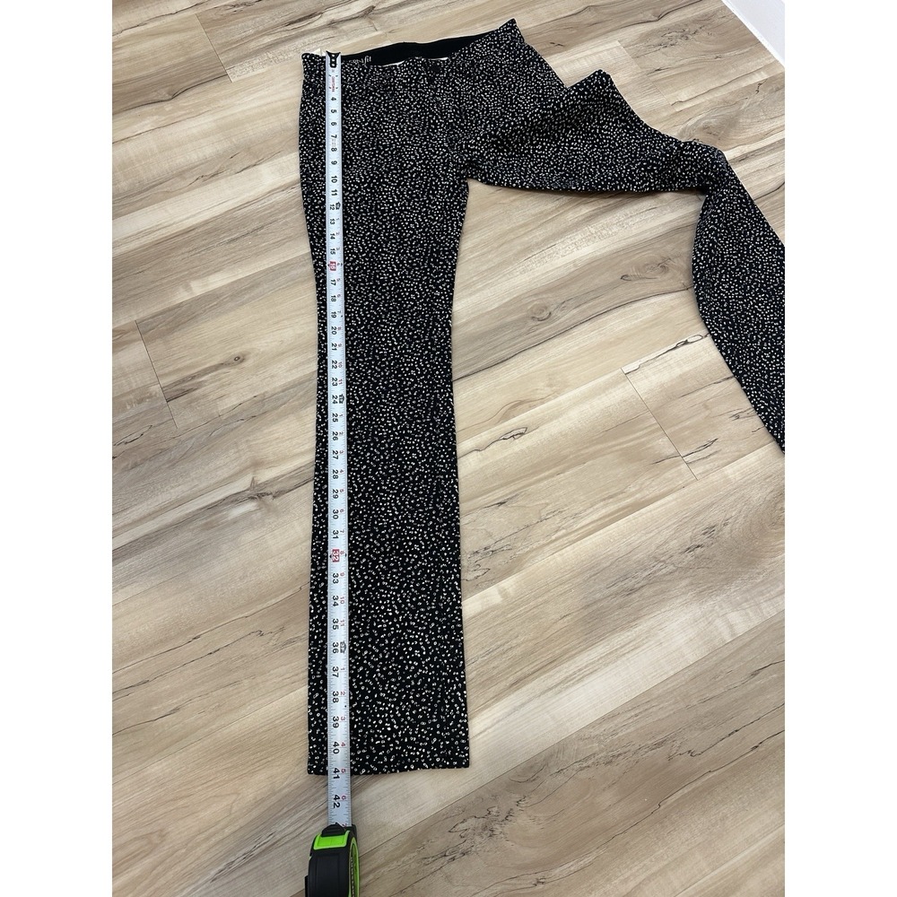 LOFT By Ann Taylor Polka Dot Business Casual Pants Modern Fit Slim Leg Size 2 - Picture 12 of 14